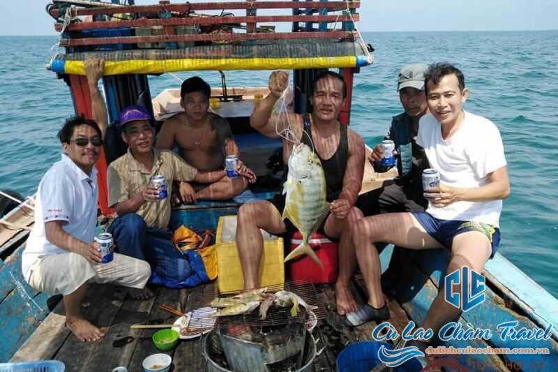 câu cá ở Cù Lao Chàm